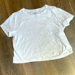 Madewell boxy crop top
